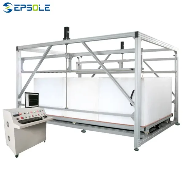 white cnc cutting machine