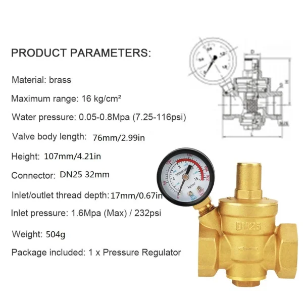 Water Pressure Stabilizer