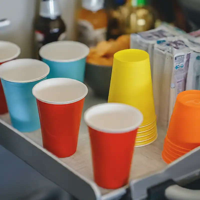 eps cups for airplane