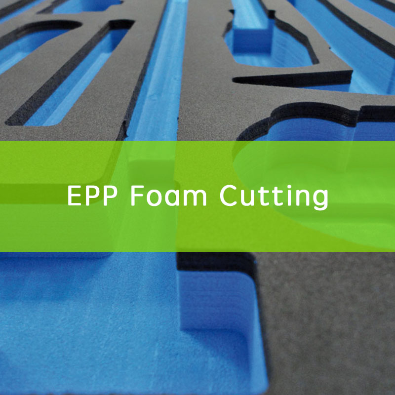 EPP foam cutting