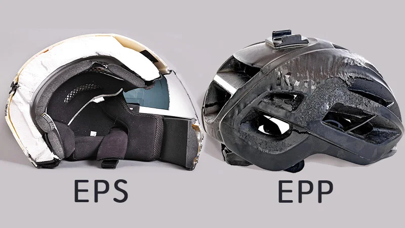 EPP or EPS helmet