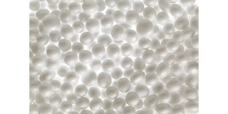 Expanded Polystyrene Closed Cell Structure