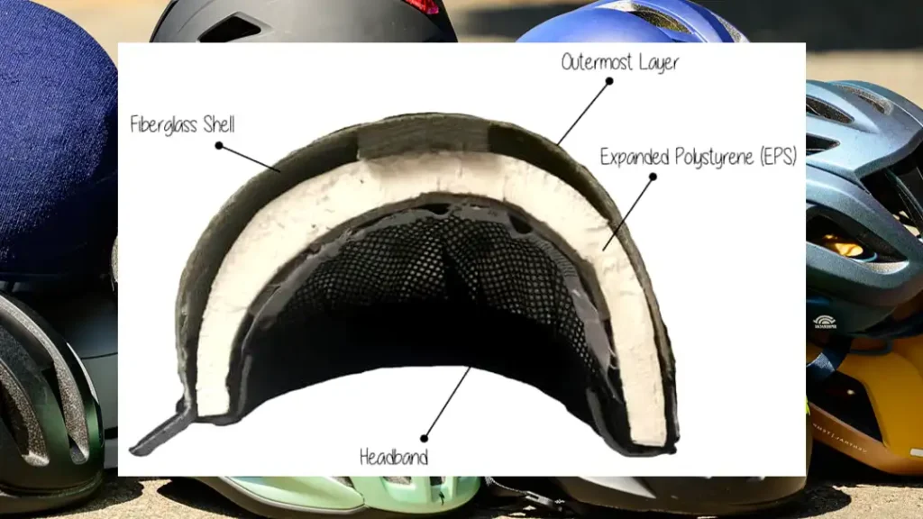 construction of eps helmets