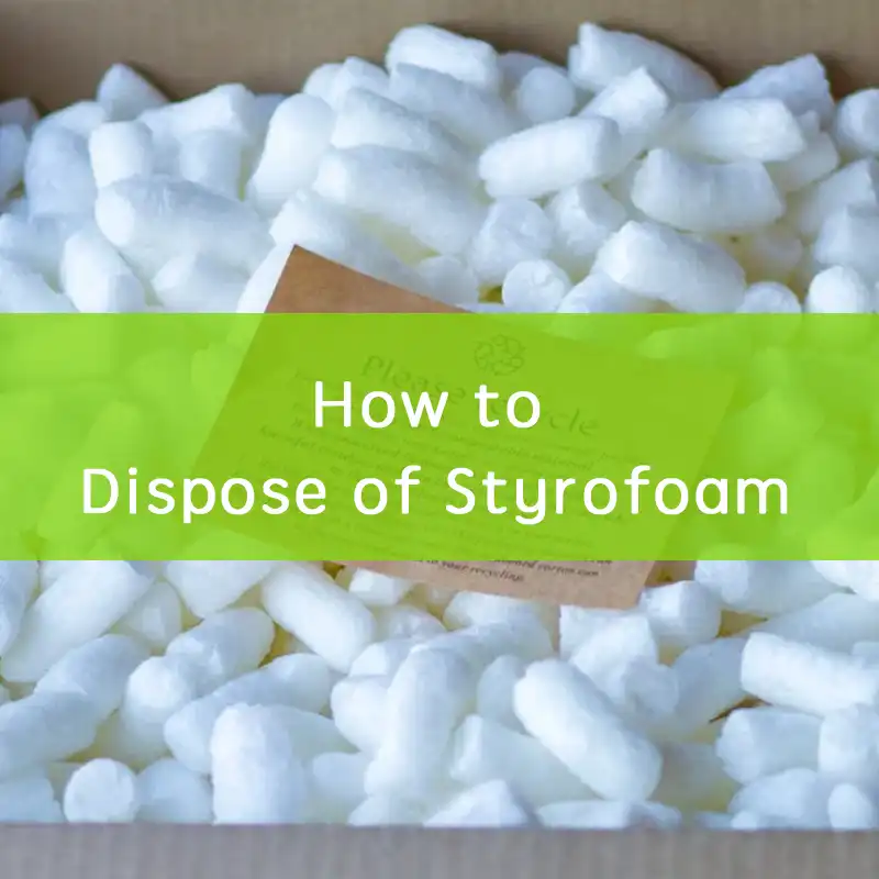 how to dispose of styrofoam