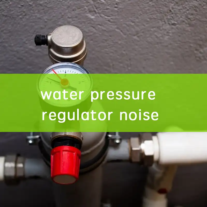 water pressure regulator noise