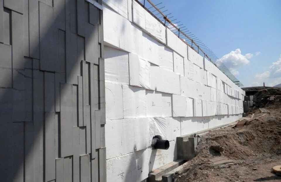 High Density Foam Blocks Construction