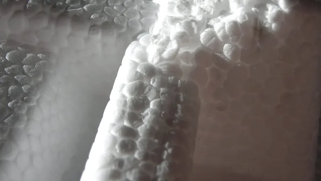 how to make the styrofoam