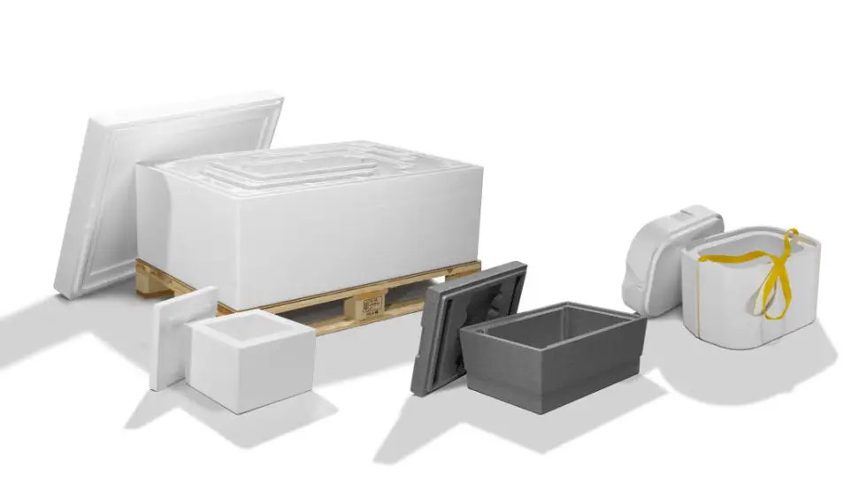 styrofoam cooling packaging
