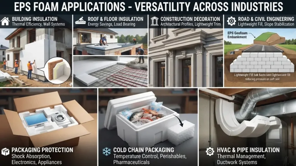 applications of the eps foam