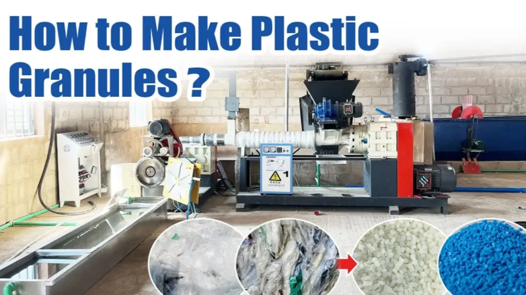 how to make plastic granules