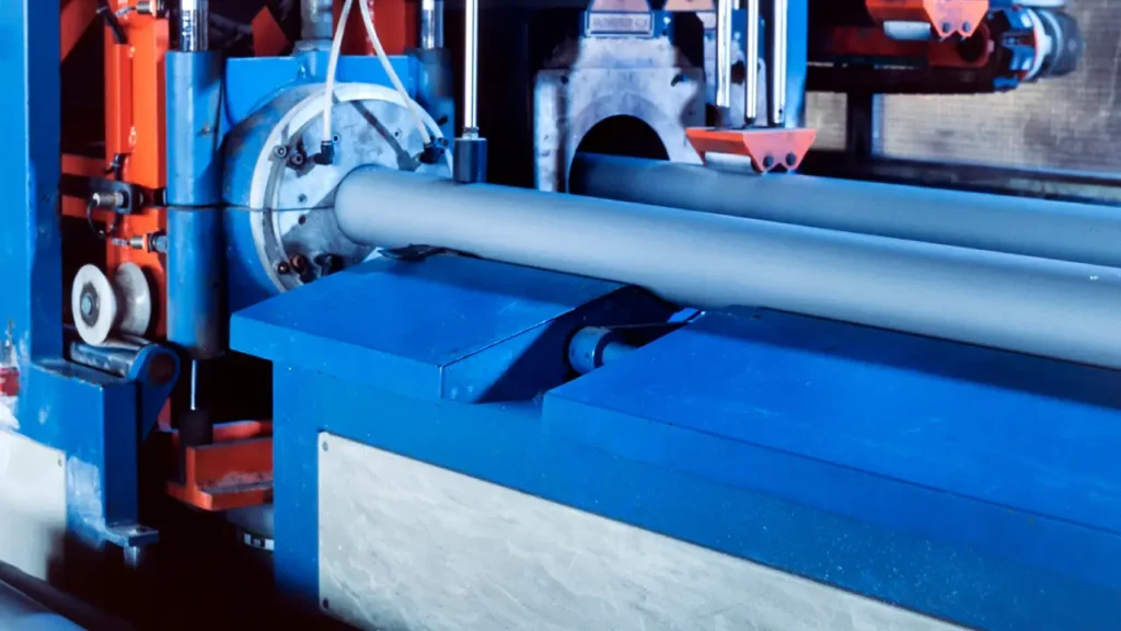 the pvc pipe manufacturing process