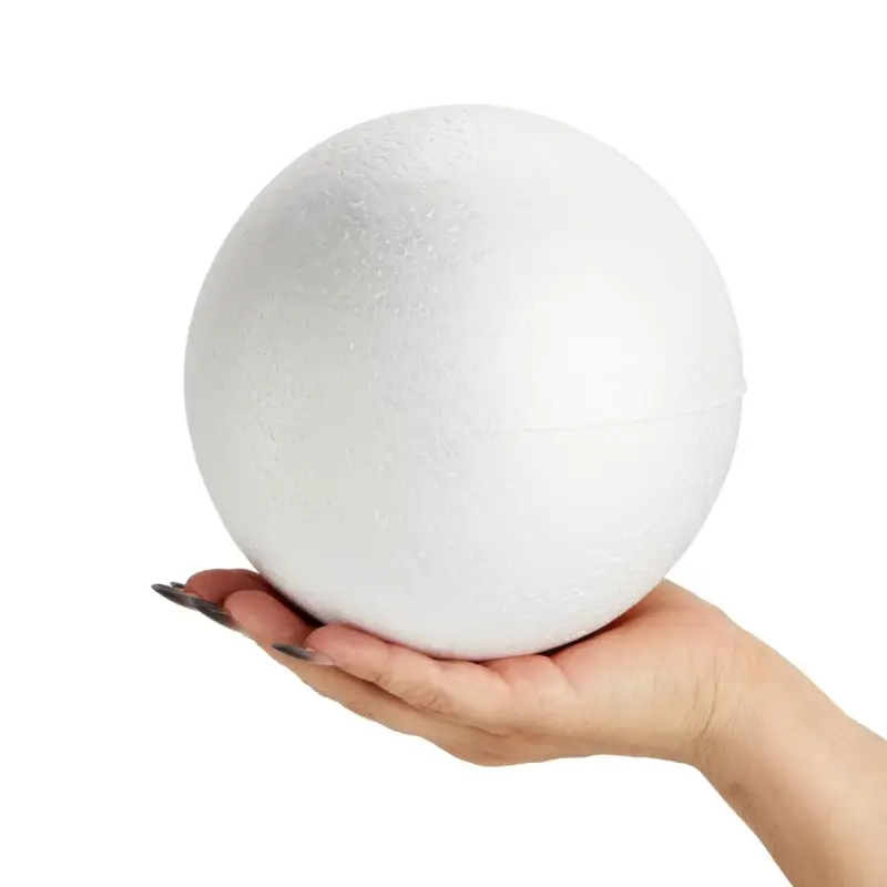 100 Boules En Mousse De Polystyrène Blanche - Diamètre 15 Mm - Pour Bricolage, Modélisme, Décorations, Projets Créatifs