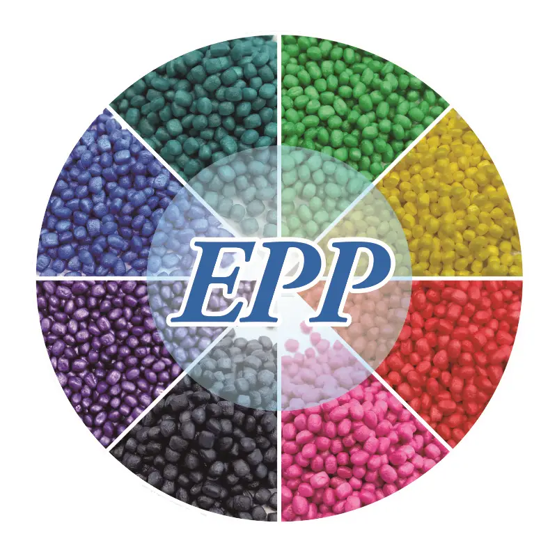 epp beads with different colors
