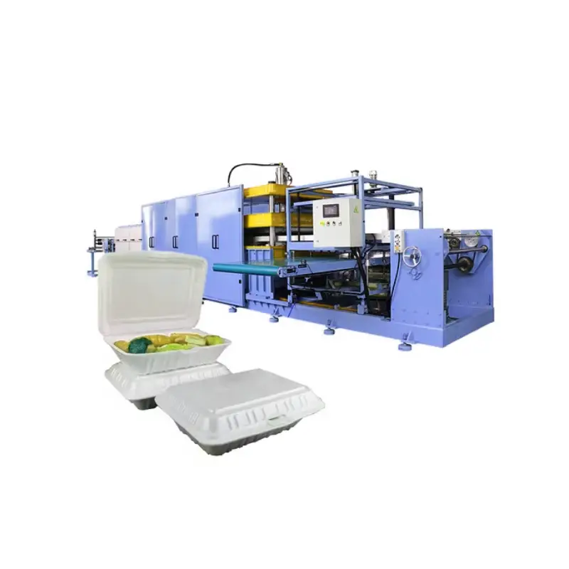 foam lunch box vacuum forming making machine