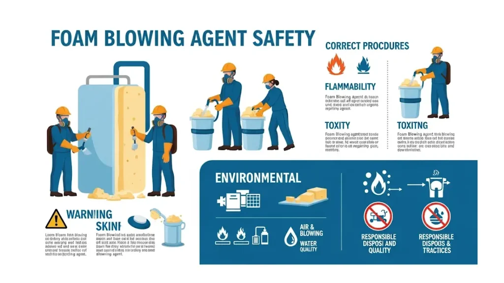 foam blowing agent safety
