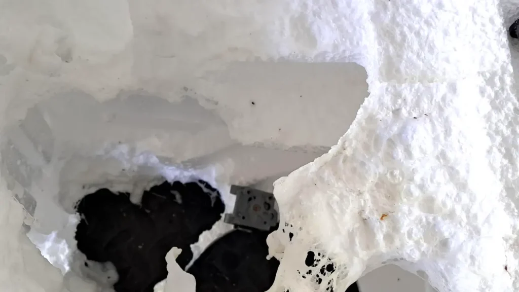 how to deal with the dissolved styrofoam