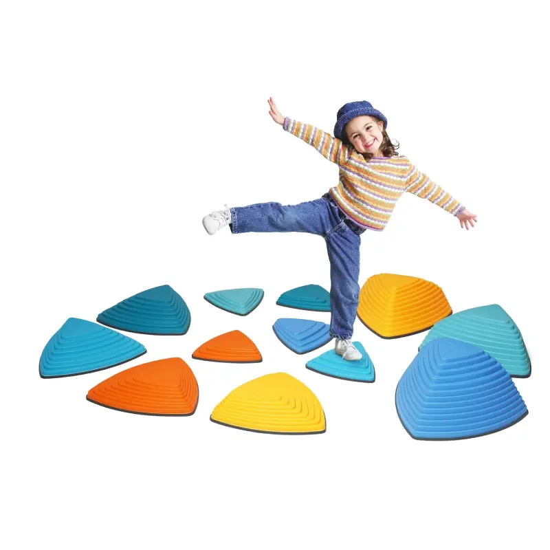 triangular pyramid like shape EPP stepping stones