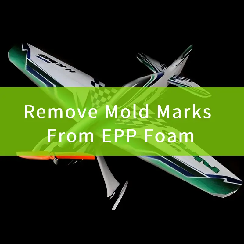 how to remove mold marks from epp foam
