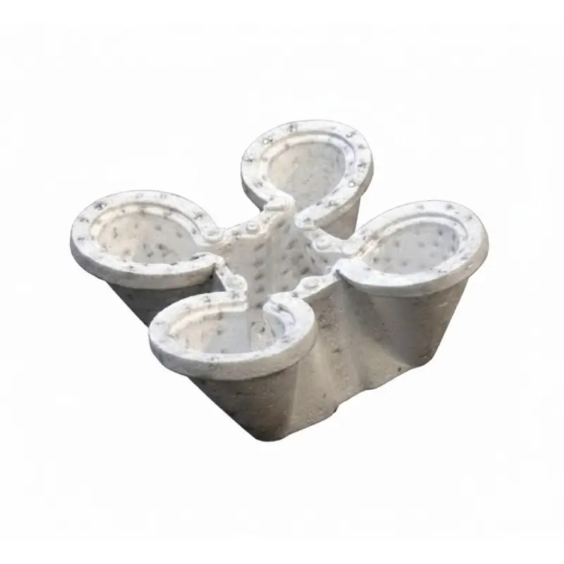 eps flower shape pot