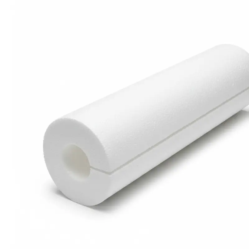 eps thermocol pipe white