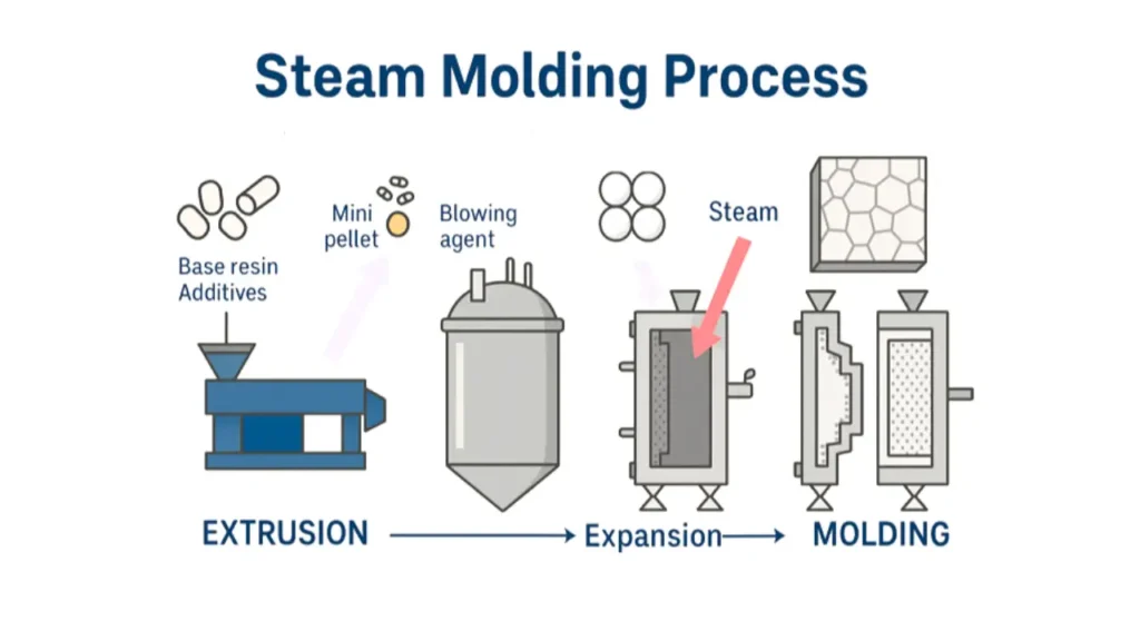 steam chest molding
