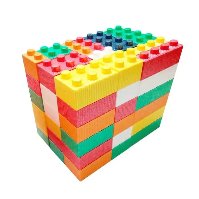 colored eps foam brick