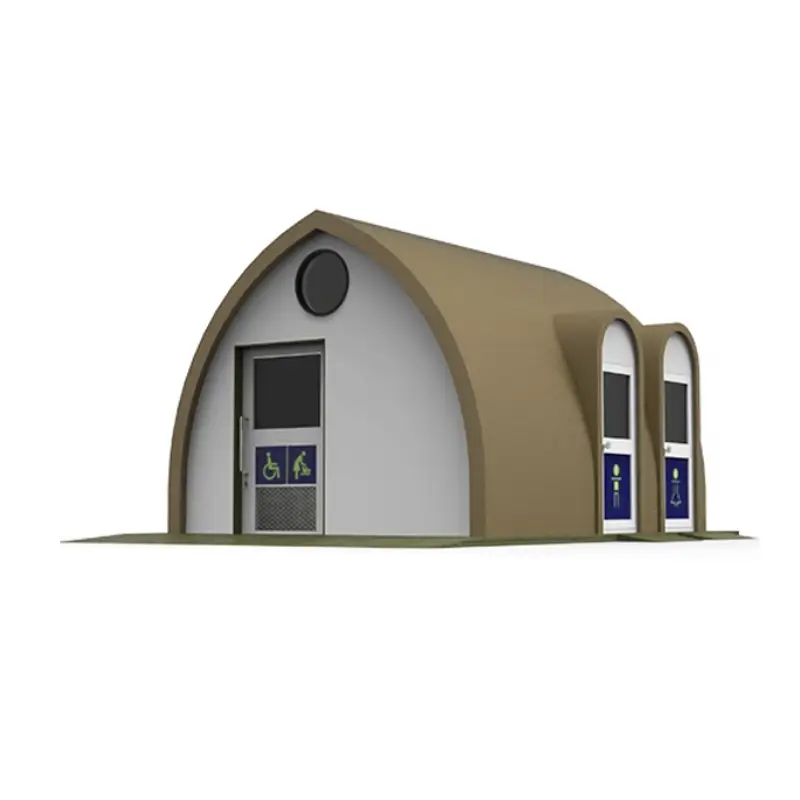 eps dome house with door and window