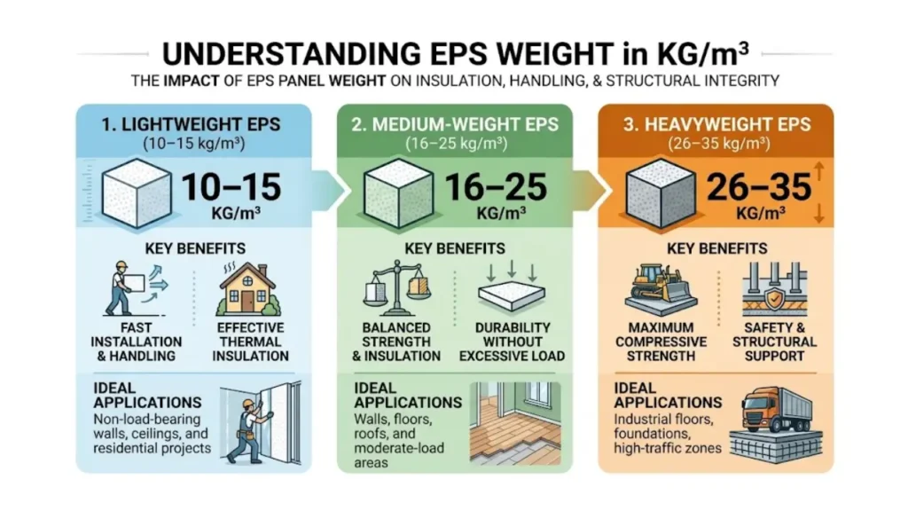 eps weight in kg