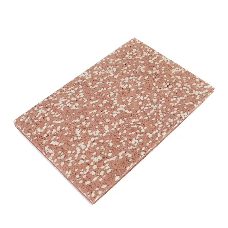 running track with etpu granule