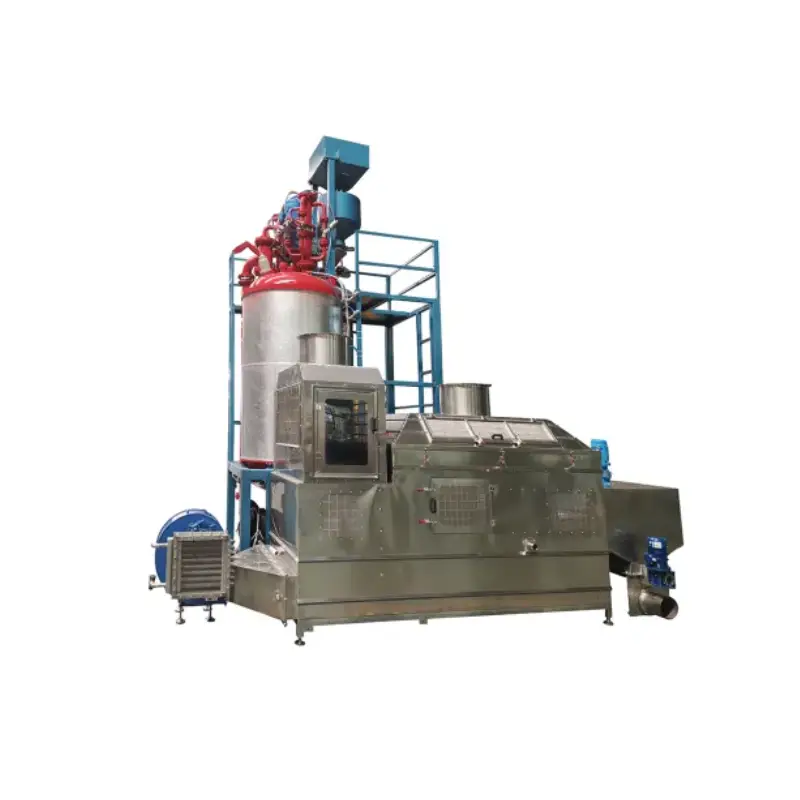 eps batch pre expander with fluidizing bed