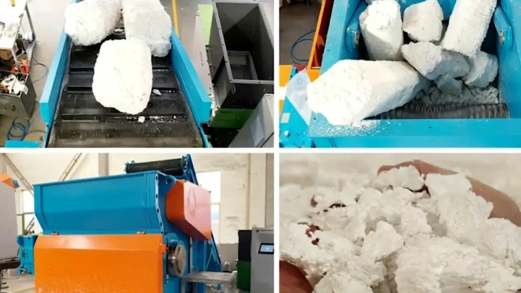eps foam shredding