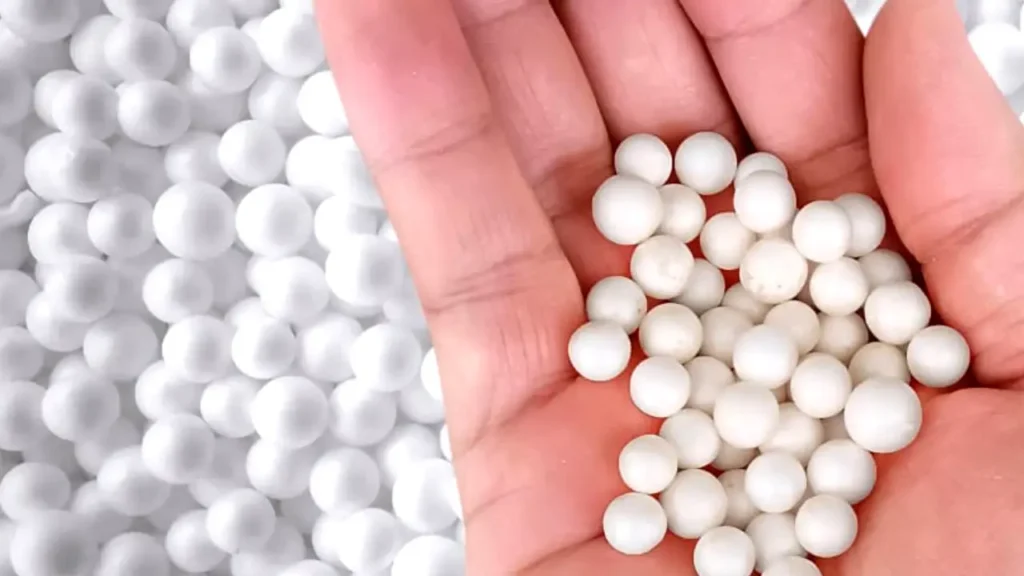 polystyrene microspheres vs expandable polystyrene