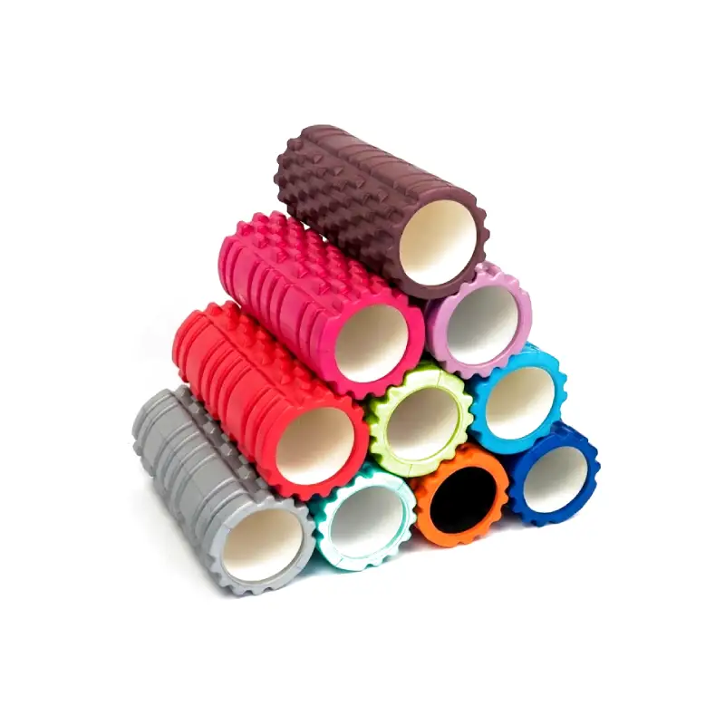 textured epp foam roller with different colors