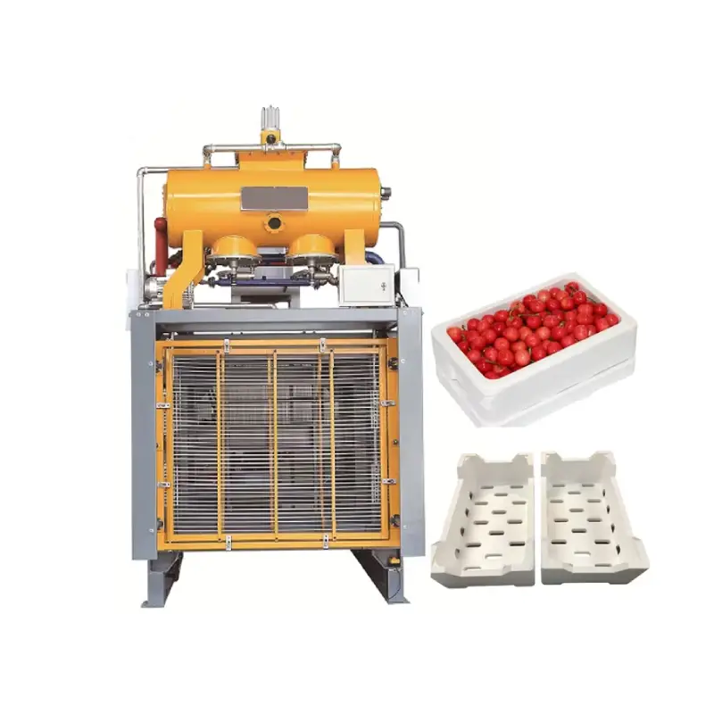automatic eps fruit box making machine