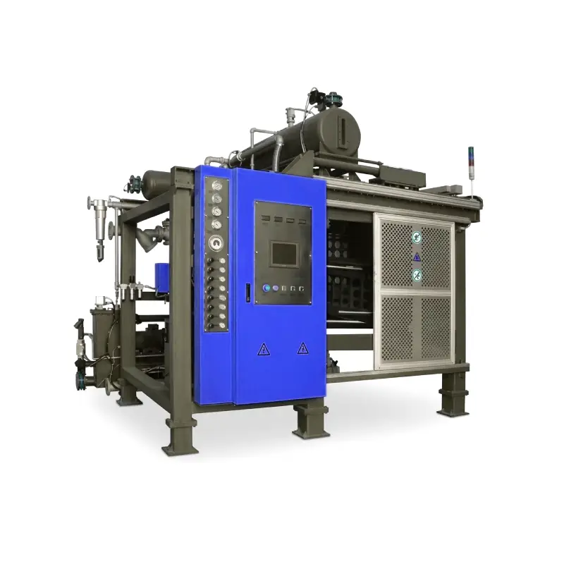 plc controlled eps block moulding machine