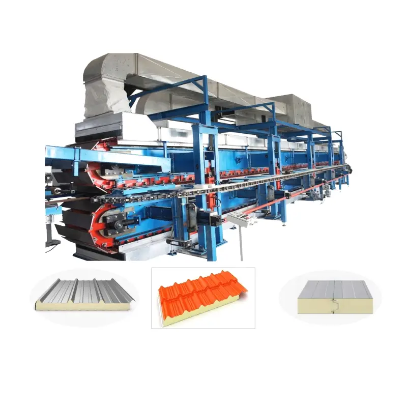 pu sandwich panel machine